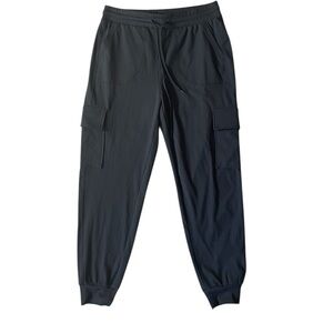 Y5- Rachel Zoe Black Cargo Joggers Medium Med